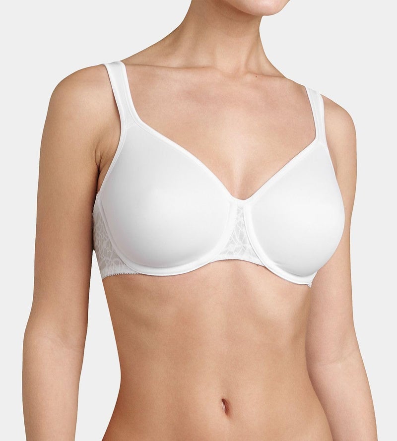 Triumph Comfort Minimizer W X Bra - Minimizer Bra for Women - Comfortable, Supportive Design - White, 36C - Image 2